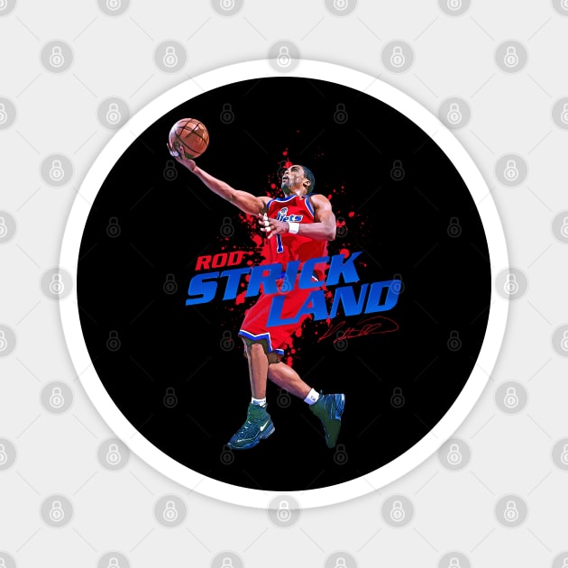 Rod Strickland Magnet by Juantamad